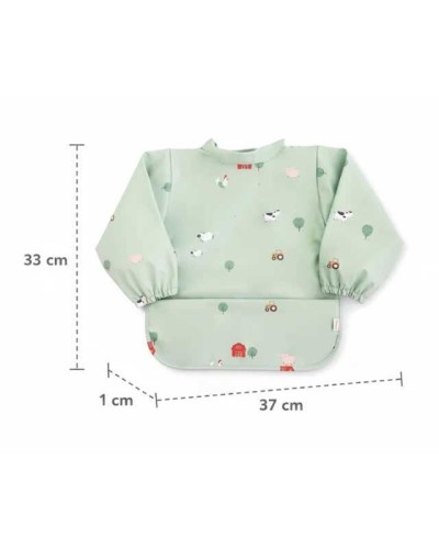 Babero Impermeable con Mangas Saro Funny Farm