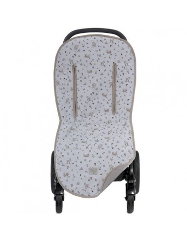 Colchoneta Silla Reversible Uzturre Bambi Piedra