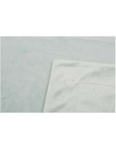 Manta Pirulos Stampling (80x110) Menta