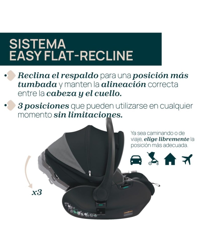 Silla de Auto Chicco First Seat Recline Grupo 0