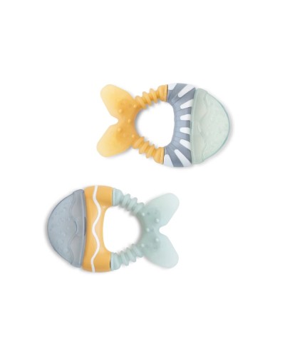 Mordedor de Agua Saro Pececitos Dusty Blue