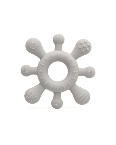 Mordedor de Silicona Kiokids Sol en Color Gris