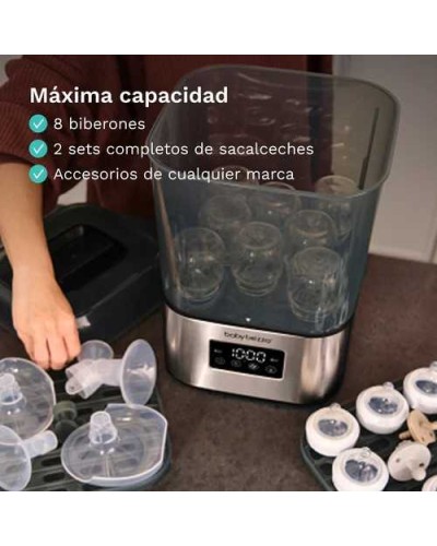 Esterilizador y Secador Baby Brezza SuperFast Acero