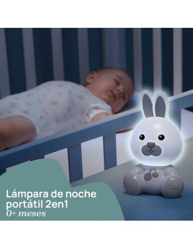 Lámpara Conejito Quitamiedos Chicco