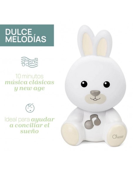 Lámpara Conejito Quitamiedos Chicco