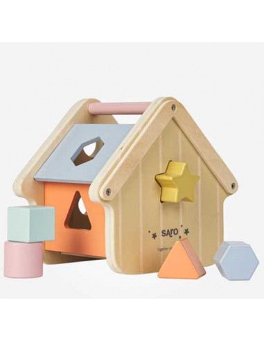Casita con Piezas Encajables Saro
