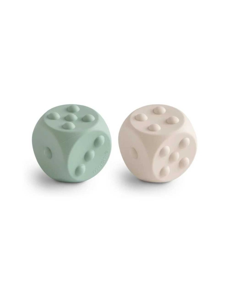 Juguete Sensorial Mushie Pack 2 Dados Pop It