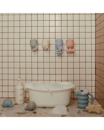 Juguetes de Baño Mushie Pour Play Pack 4 Piezas