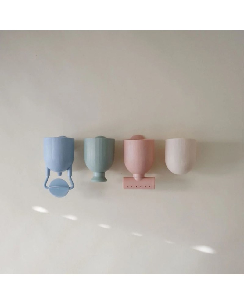 Juguetes de Baño Mushie Pour Play Pack 4 Piezas