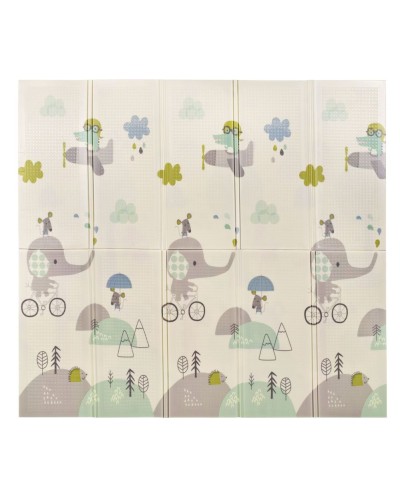Alfombra de Juegos MS Trendy Elefante y Osos 180x200