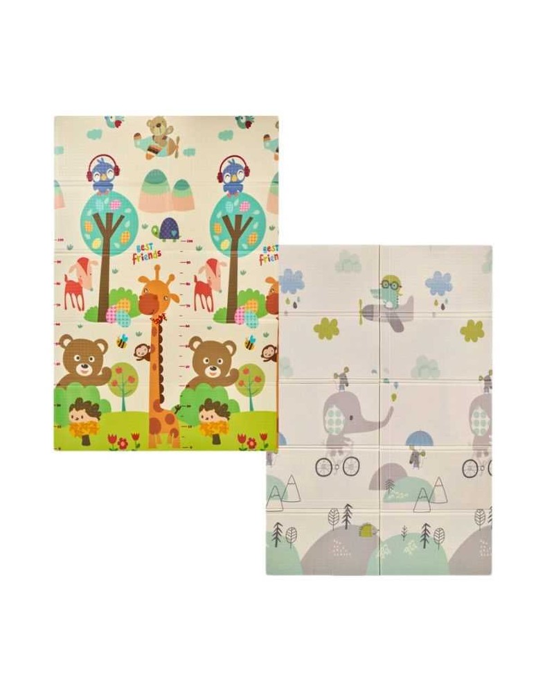Alfombra de Juegos MS Trendy Elefante y Osos 180x200