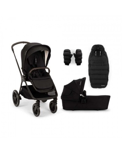 Cochecito Dúo Nuna Triv LX All-Season Set Caviar