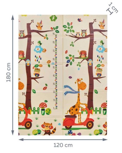 Alfombra de Juegos MS Trendy Zebra/Jirafa 180x120