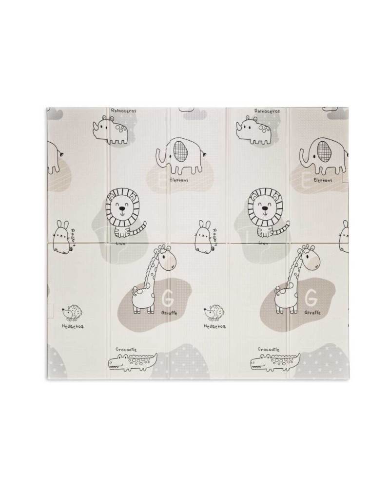 Alfombra de Juegos MS Trendy Animal Gris