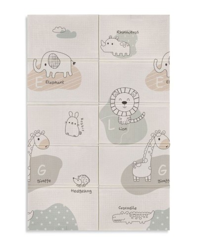 Alfombra de Juegos MS Trendy 180x120 Animal Gris