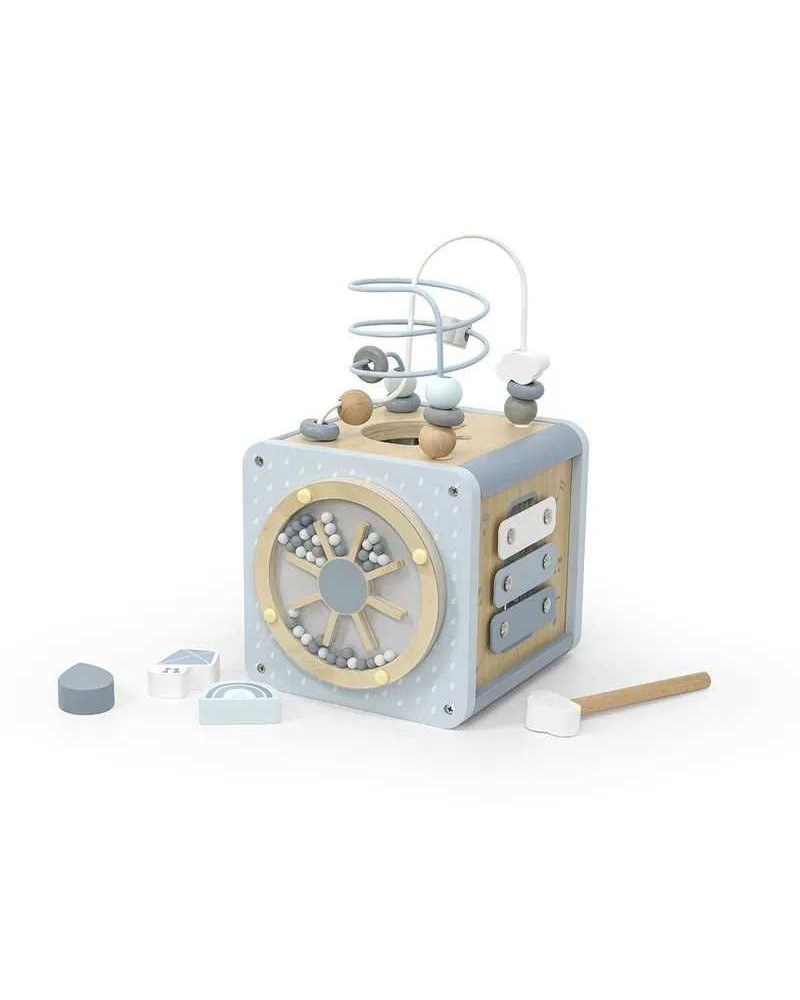 Cubo de Actividades Label Label Activity Cube Azul