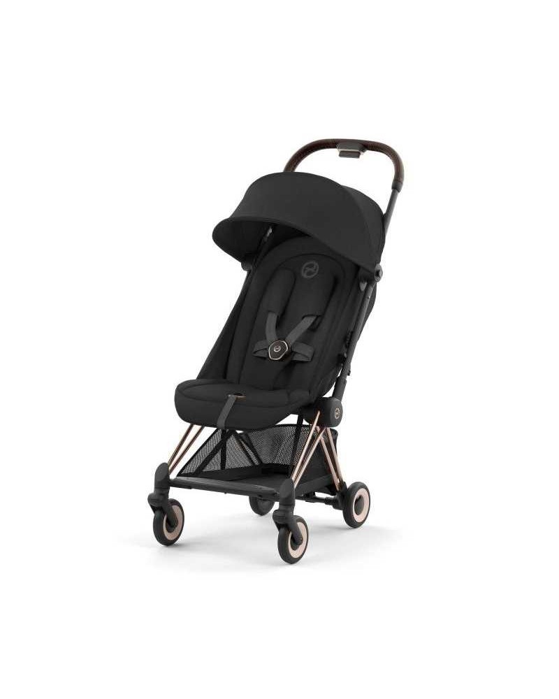 Silla de paseo Cybex Coya Style Rosegold Sepia Black