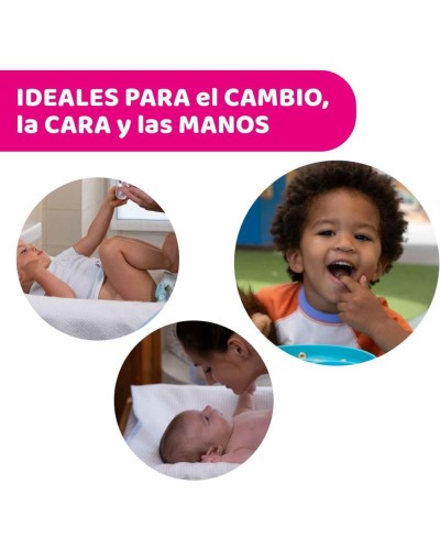 Toallitas Limpiadoras Chicco Pack 16