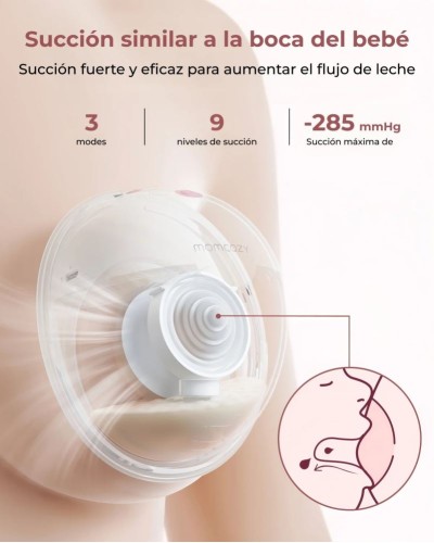Sacaleches Individual Portátil Momcozy M5 Smart
