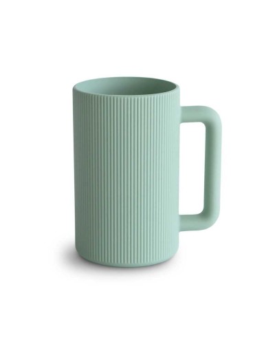 Taza de Enjuague Baño Mushie Solid Cambridge Blue