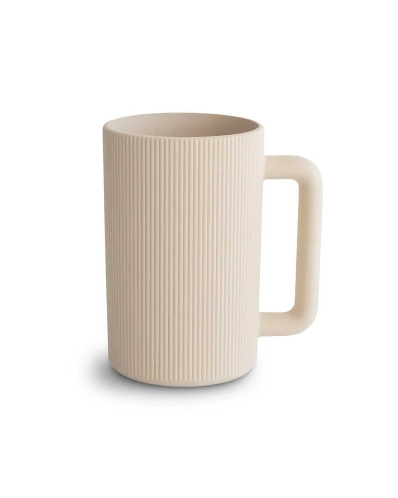 Taza de enjuague Mushie Solid Shifting Sand