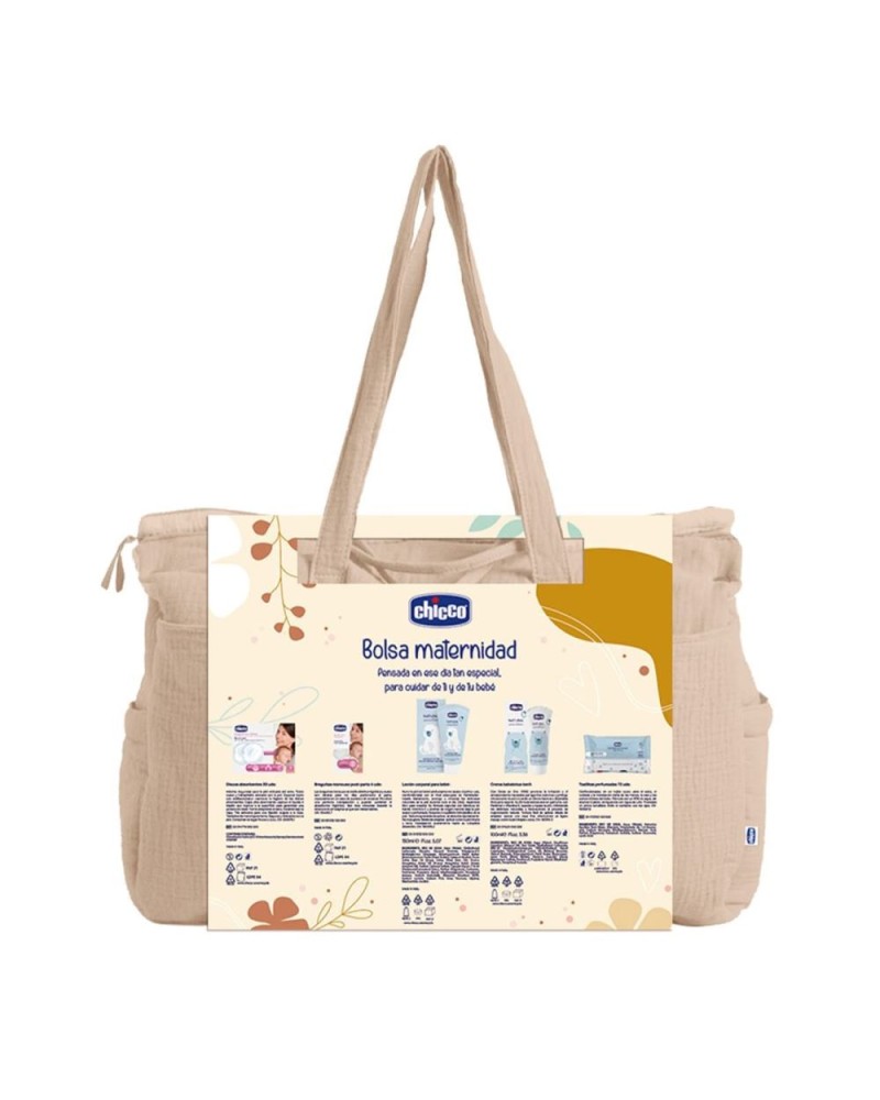 Bolso de Maternidad Chicco Natural Sensation Beige