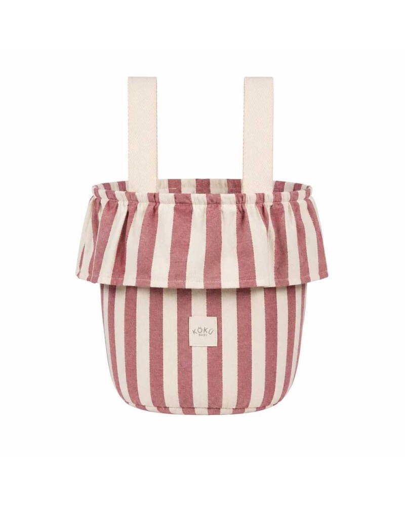 Bolso Basket Koku Stripe
