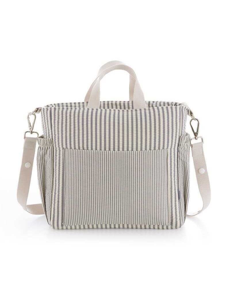 Bolso Maternal Cambrass Pack Derby Gris