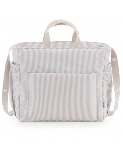 Bolso Maternal Pack Cambrass Candela Crudo