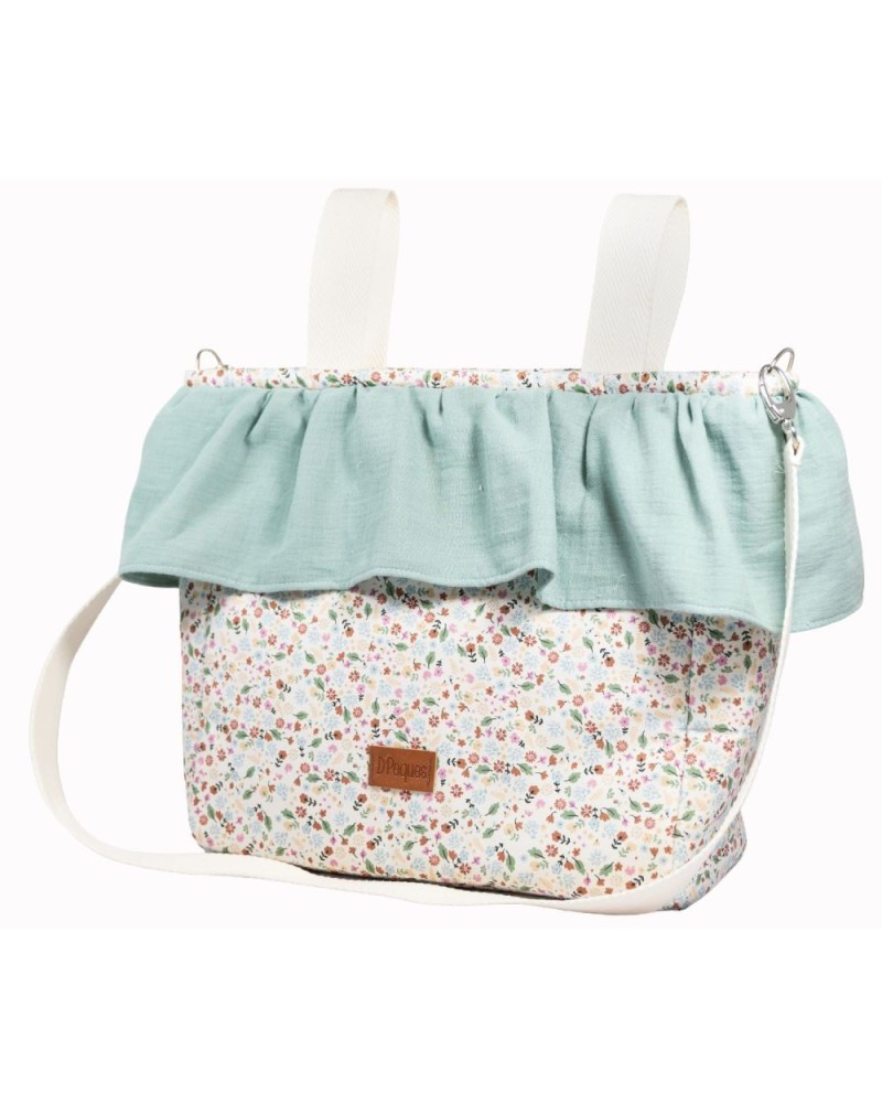 Bolso Talega D'Peques 606 con Volante Verde