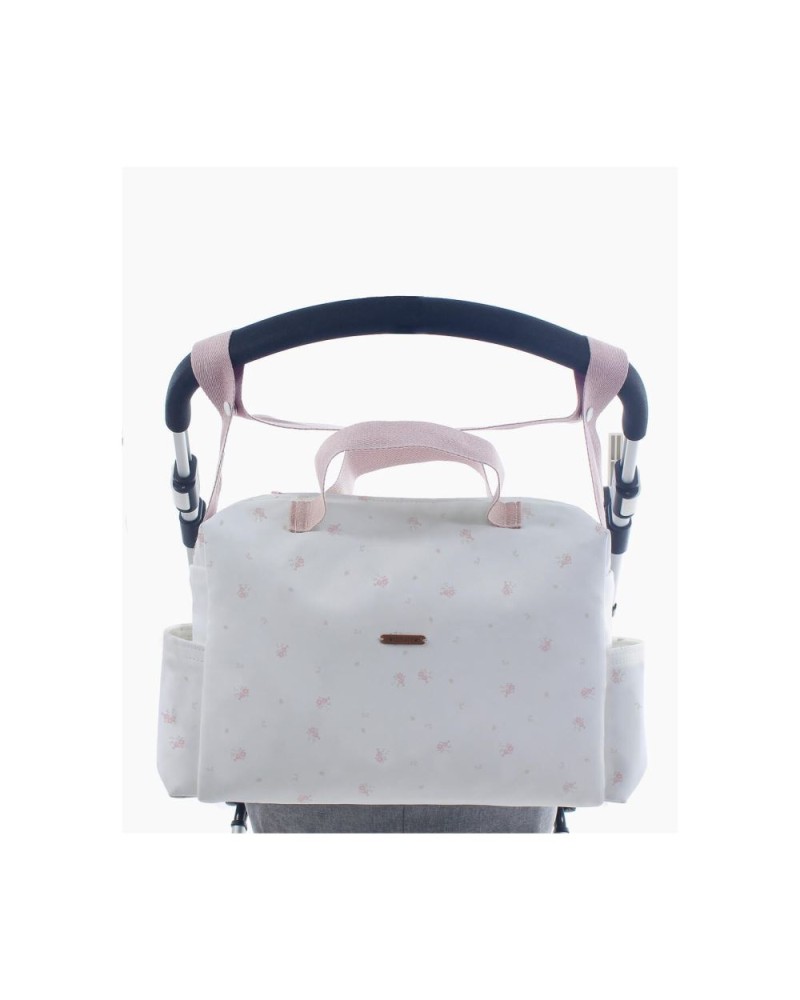 Bolso Paseo Uzturre Clea Polipiel Rosa