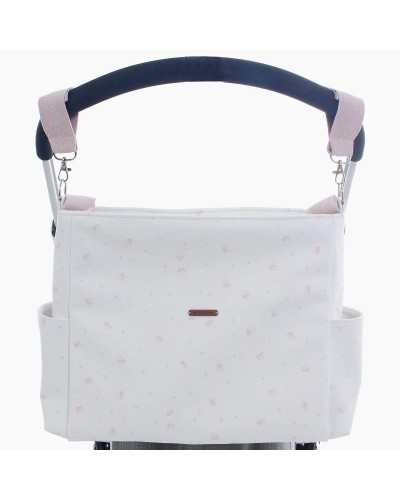 Bolso Silla Maternal Uzturre Clea Polipiel Rosa