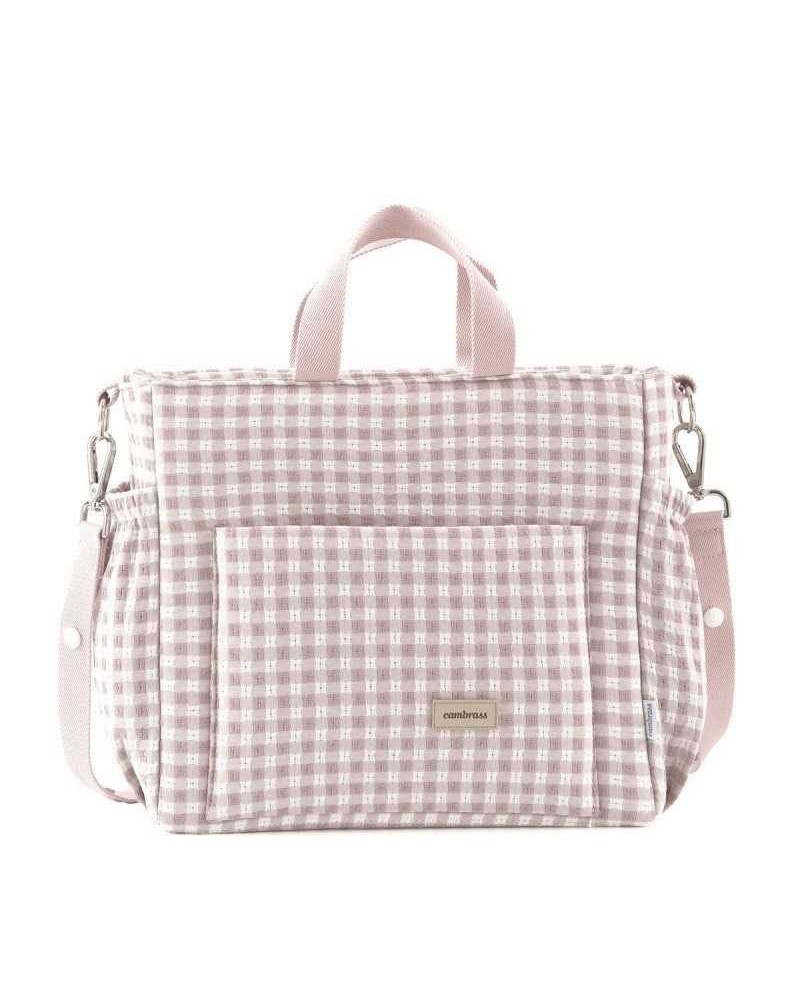 Bolso Maternal Cambrass Vicky Rosa
