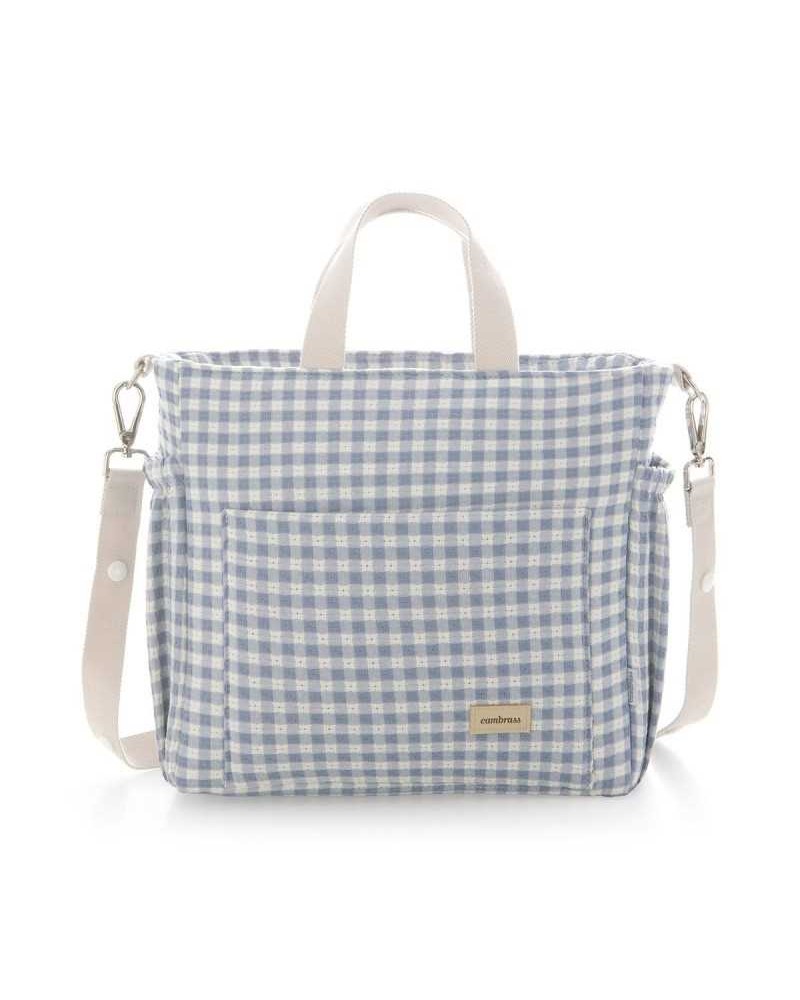 Bolso Maternal Cambrass Pack Vicky Azul
