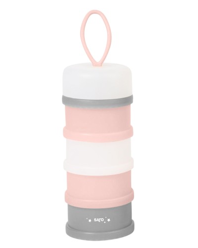 Contenedor de leche en polvo Saro Rosa