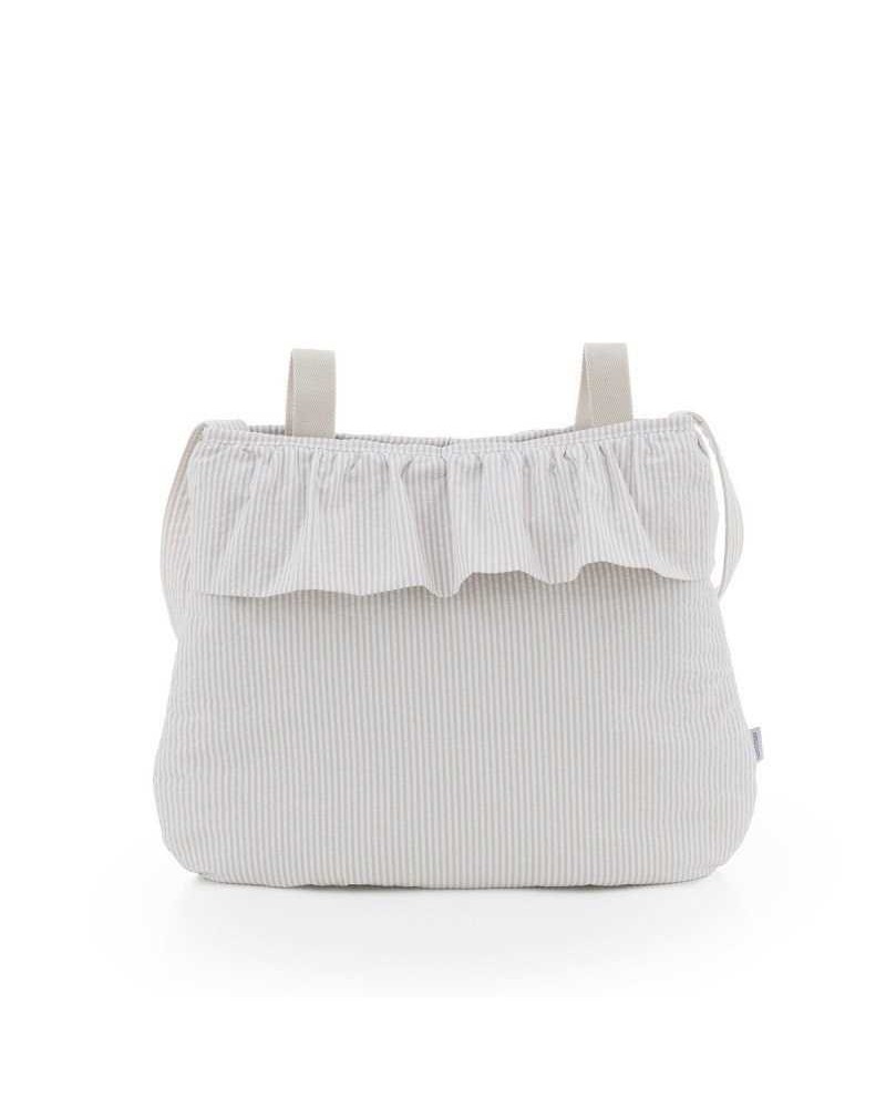 Bolso Maternal Cambrass Boho Candela Crudo