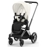 Cochecito Dúo Cybex e-Priam Off White