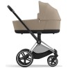 Cochecito Trío Cybex e-Priam Cozy Beige