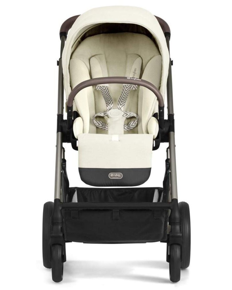 Cochecito Dúo Cybex Balios S Lux Seashell Beige