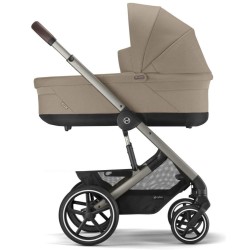 Cochecito Dúo Cybex Balios S Lux Almond Beige