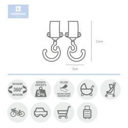 Gancho Carro Negro Cambrass