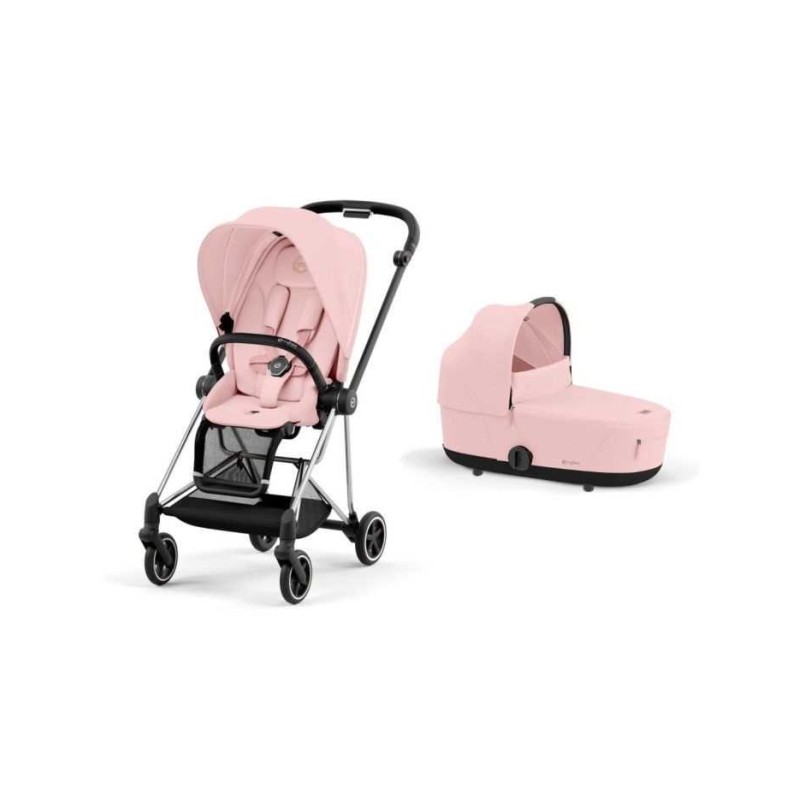 Cochecito Trío Cybex Mios Peach Pink
