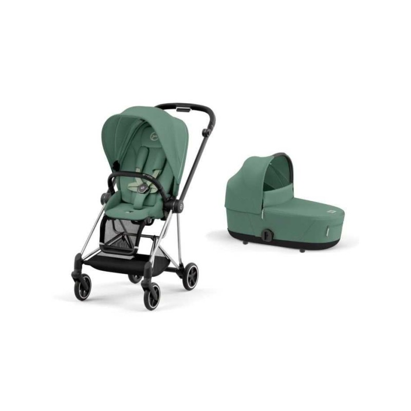 Cochecito Trío Cybex Mios Leaf Green