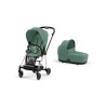 Cochecito Trío Cybex Mios Leaf Green