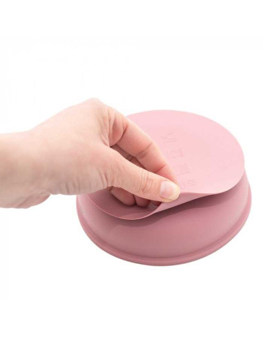 Vajilla 4 Piezas Olmitos Silicona Rosa
