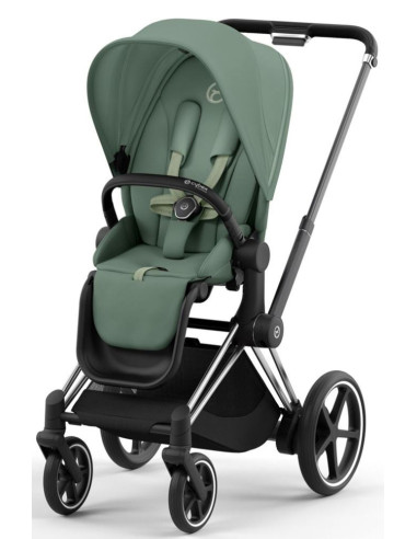 Cochecito Dúo Cybex e-Priam Leaf Green