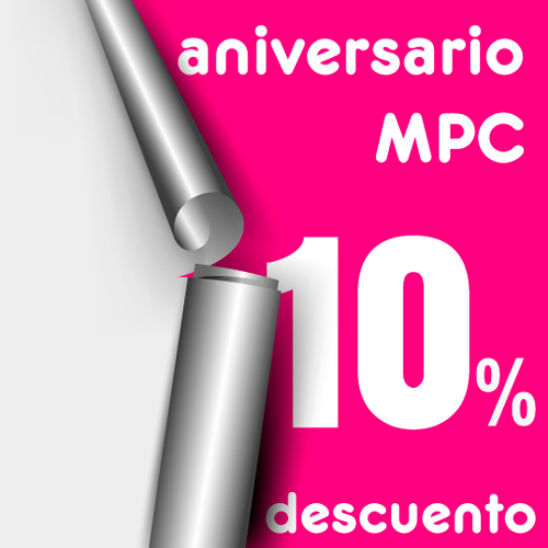 Descuentos del 10% durante el 8&ordm; aniversario de MPC
